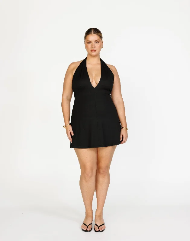 Women’s fashion that reflects your personality   Victoria Mini Dress (Black)