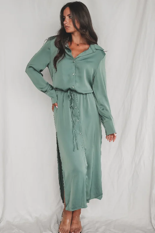 Stylish clothing designed to flatter every woman   Bet On You Button Up Maxi Dress
