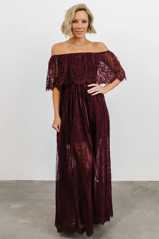 Caroline Lace Maxi Dress | Mulberry