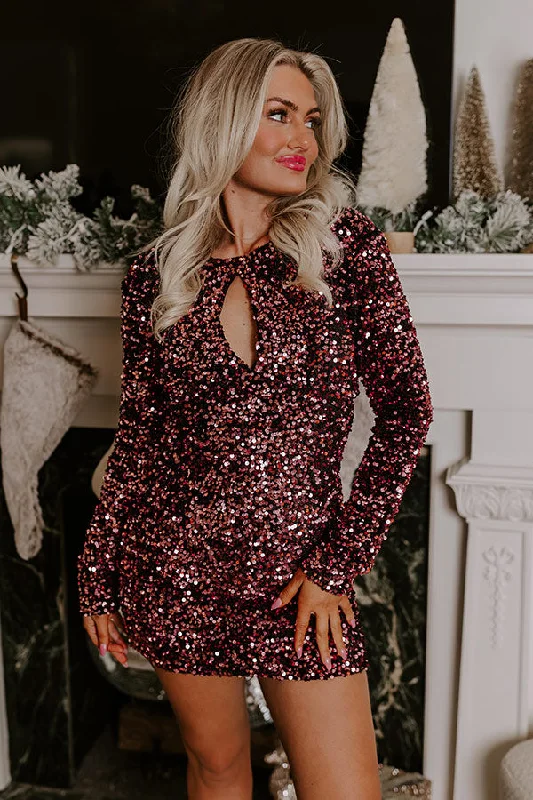 Fizzy Feels Sequin Mini Dress