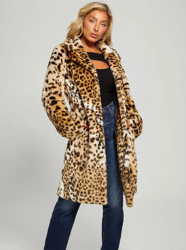 Leopard Diletta Coat