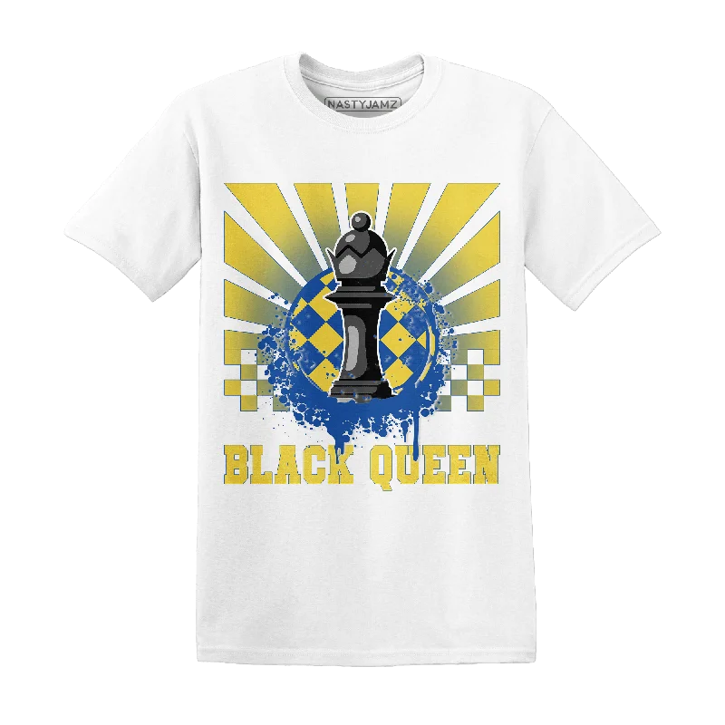 NastyJamz Low OG Canary TVSC 1s T Shirt Match Black Queen Collection