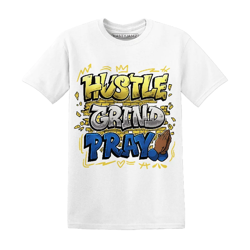 NastyJamz Low OG Canary TVSC 1s T Shirt Match Hustle Grind Pray