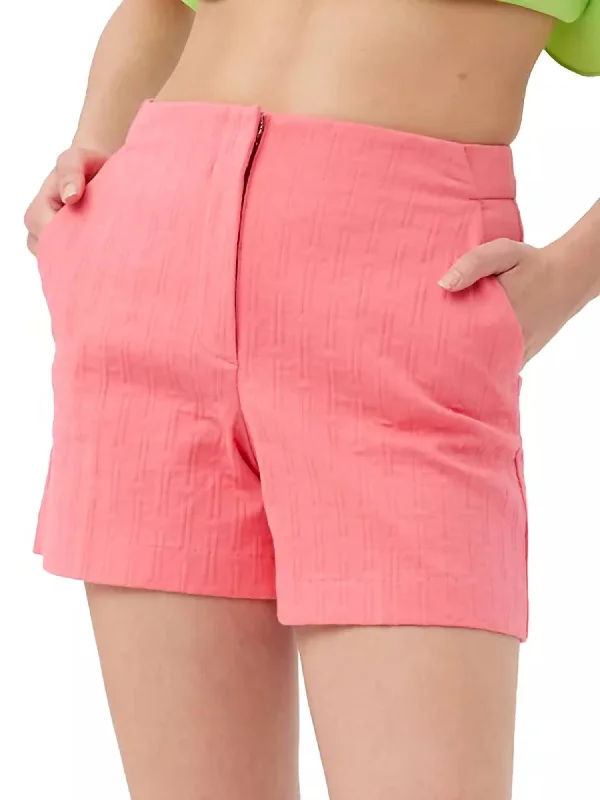 Valera Short In Positano Pink