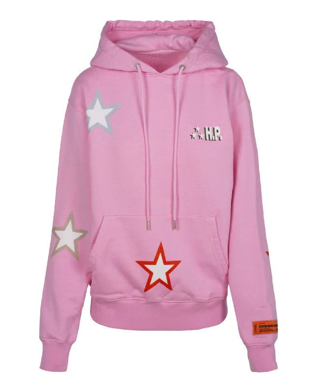 Star Print Hoodie