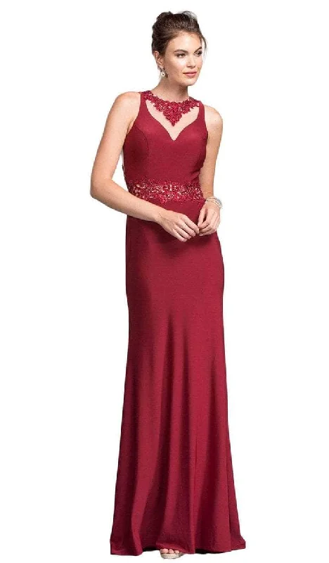 Clothing that’s as bold as you are   Aspeed Design - Sleeveless Embellished Prom Dress L1986