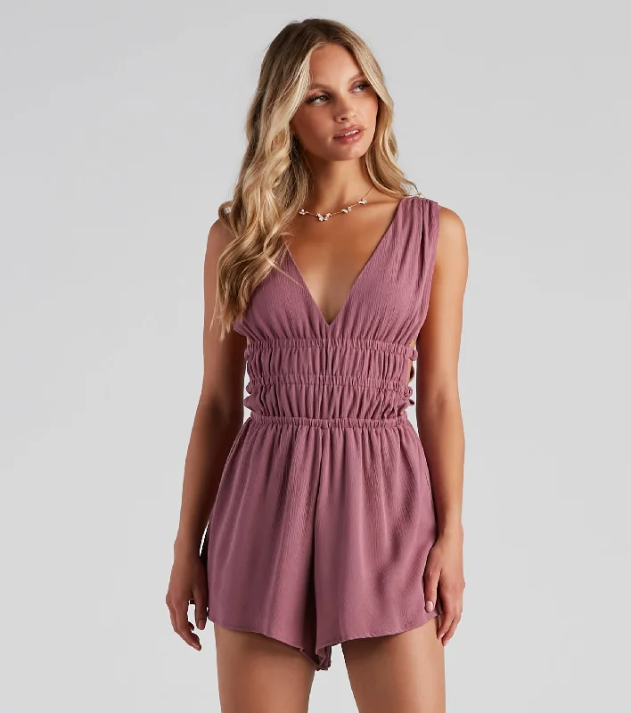 Effortless Style Sleeveless Romper